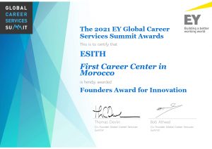 Founders Award For Innovation Octroyé au CAREER CENTER