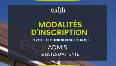 Cycle Technicien Spécialisé- Modalités d’inscription 2023-2024